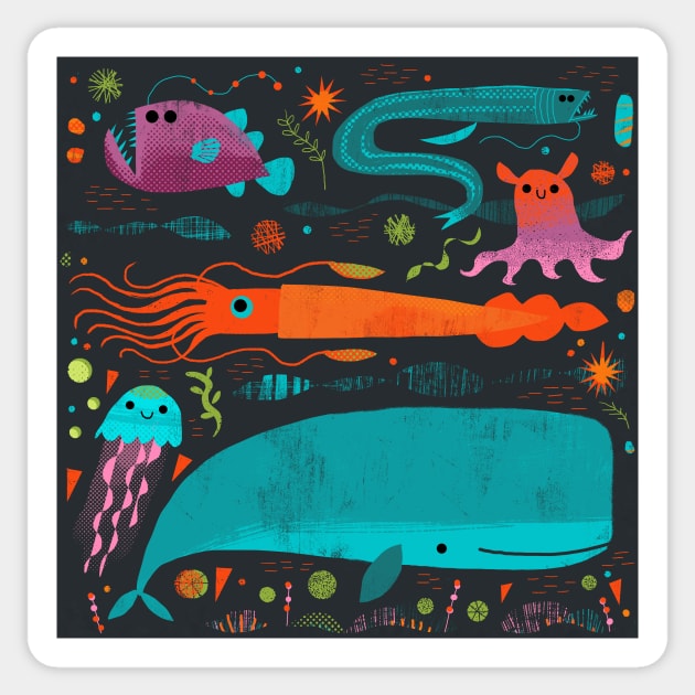 The DEEP Sticker by Gareth Lucas